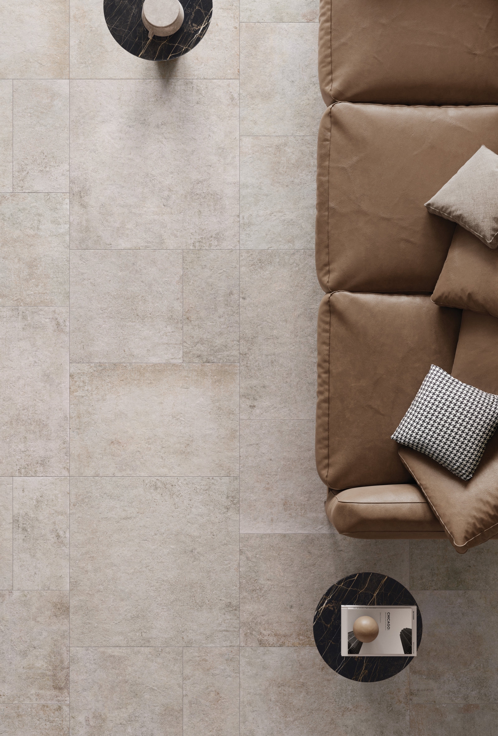 Bodenfliese RE_TOUR ivory 90x90