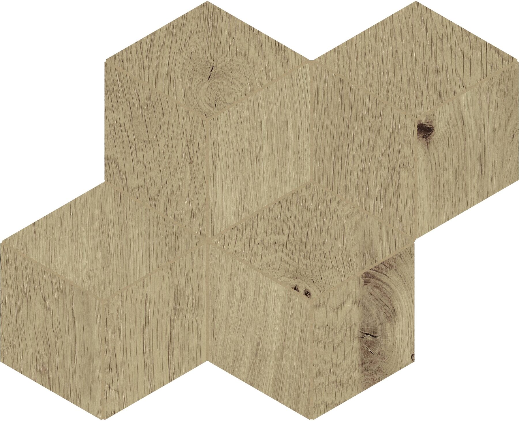 Mosaik Essenze Rombo faggio 30x25