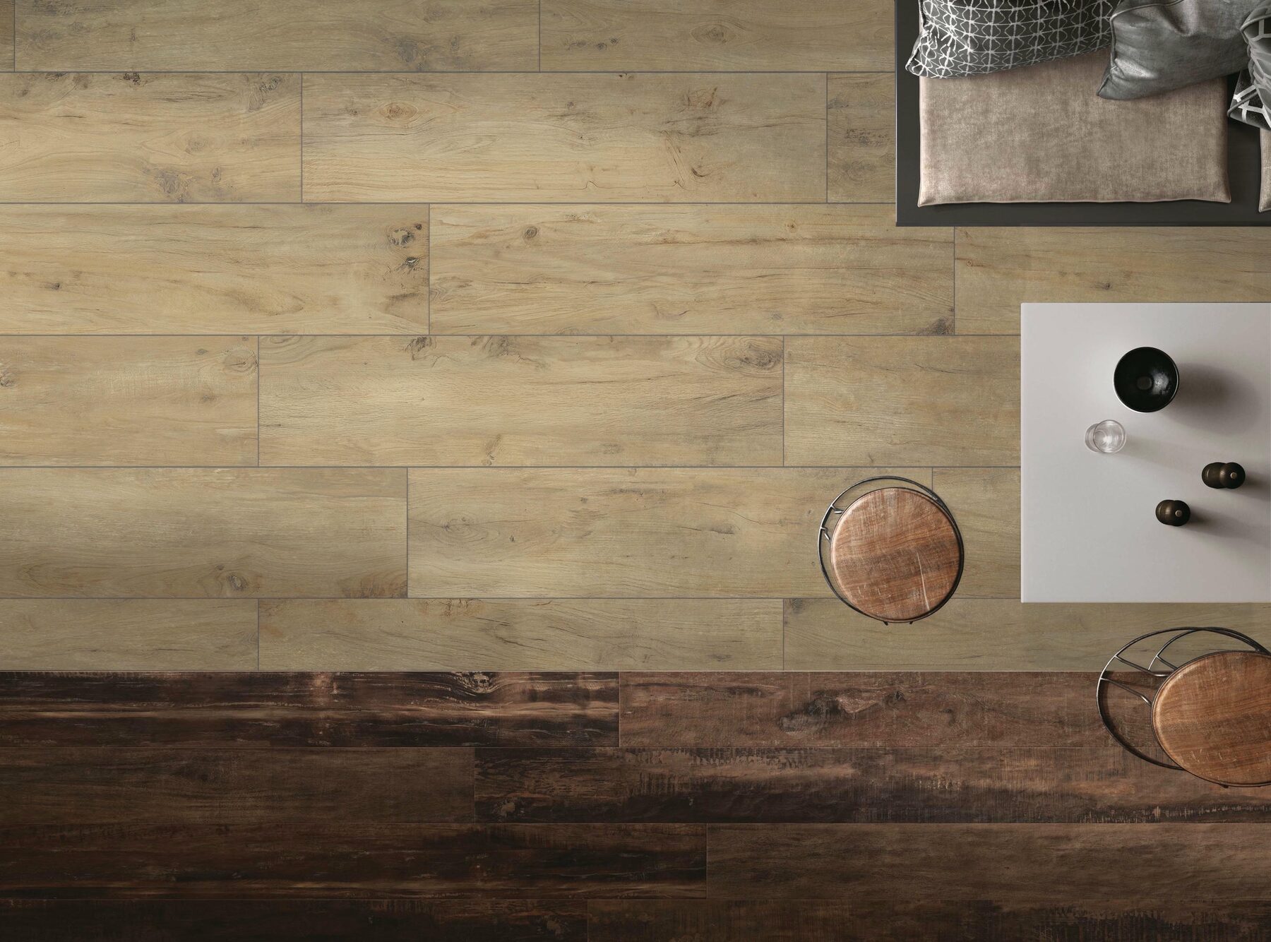 Bodenfliese NATURAL WOOD dark 30x120