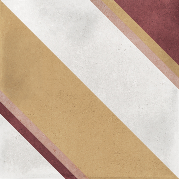 Wandfliese SMALL Diagonal ocher 10x10