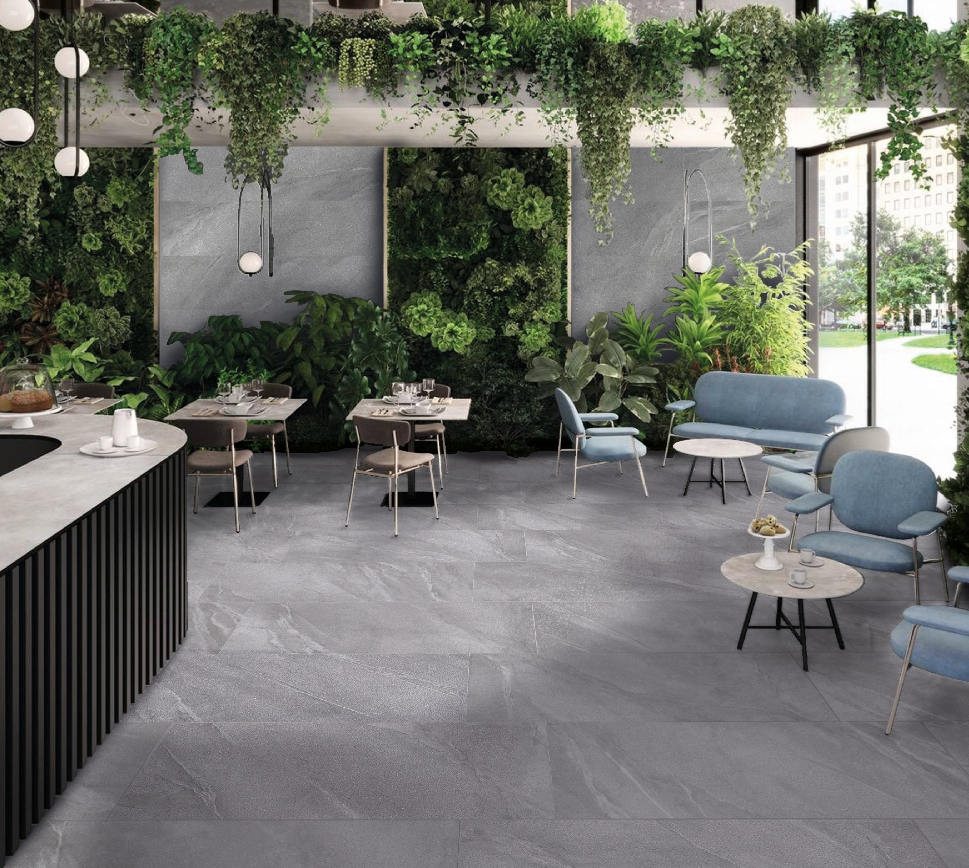 Bodenfliese ATMOS Iron 60x120