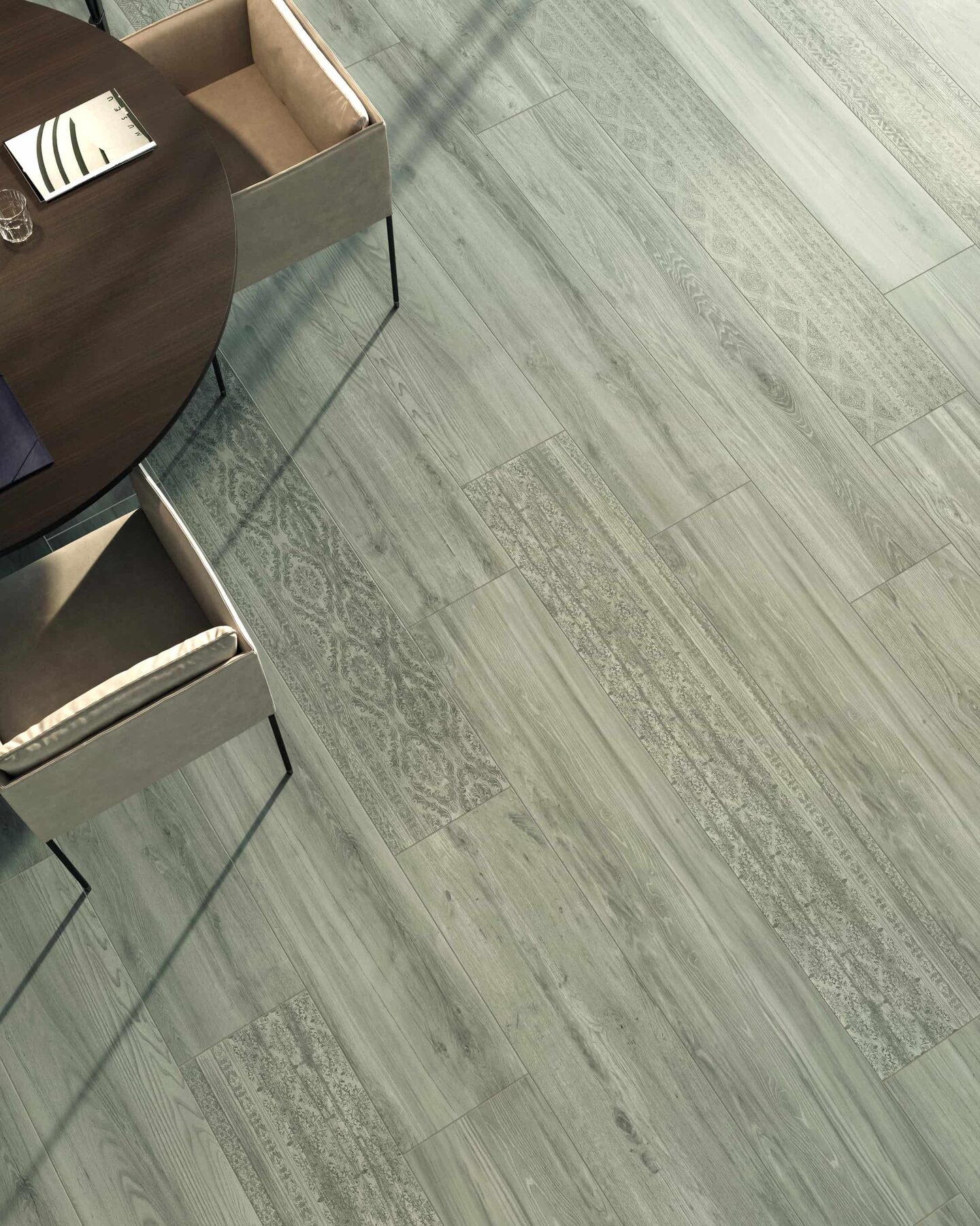 Bodenfliese RUSTIC grey 30x120