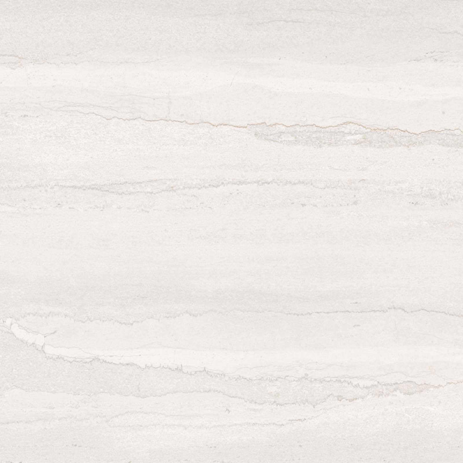 Bodenfliese DOUBLE linear white 80x80