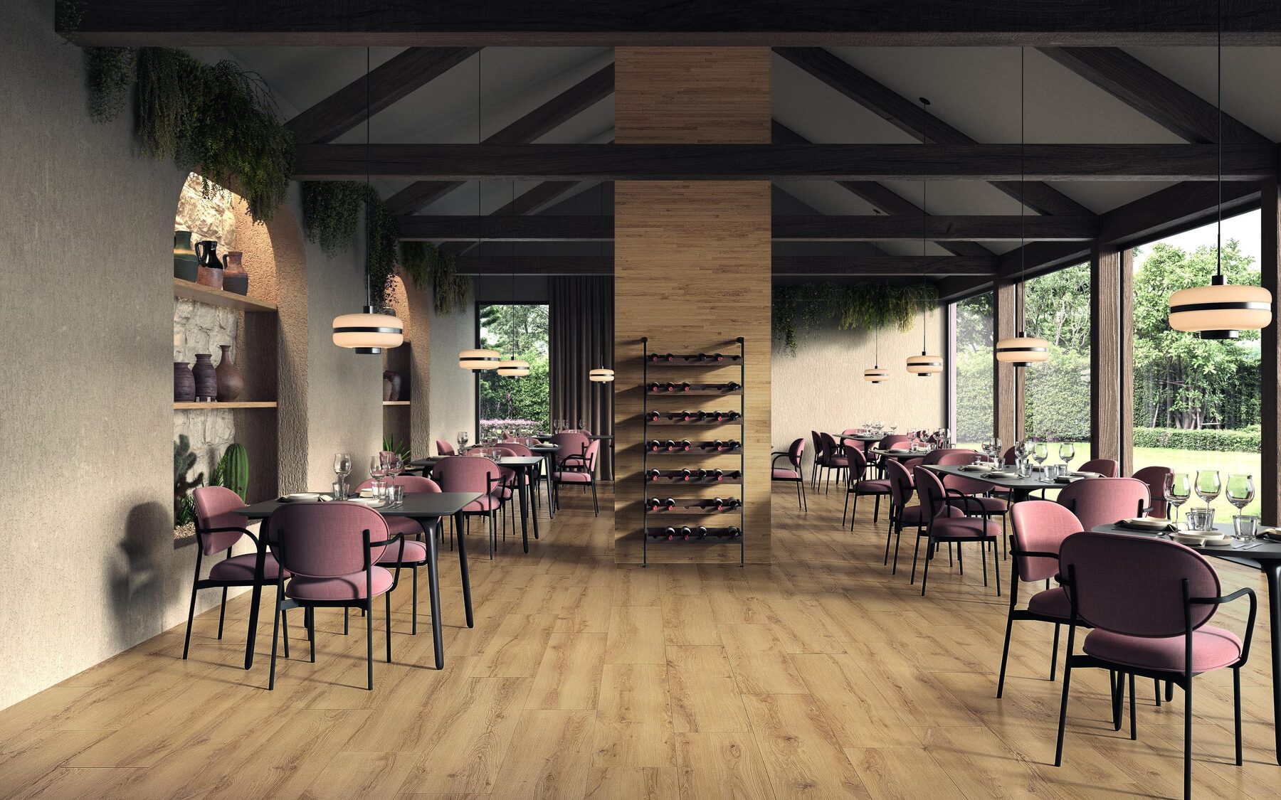 Outdoor-Fliese ALPI rovere 40x120