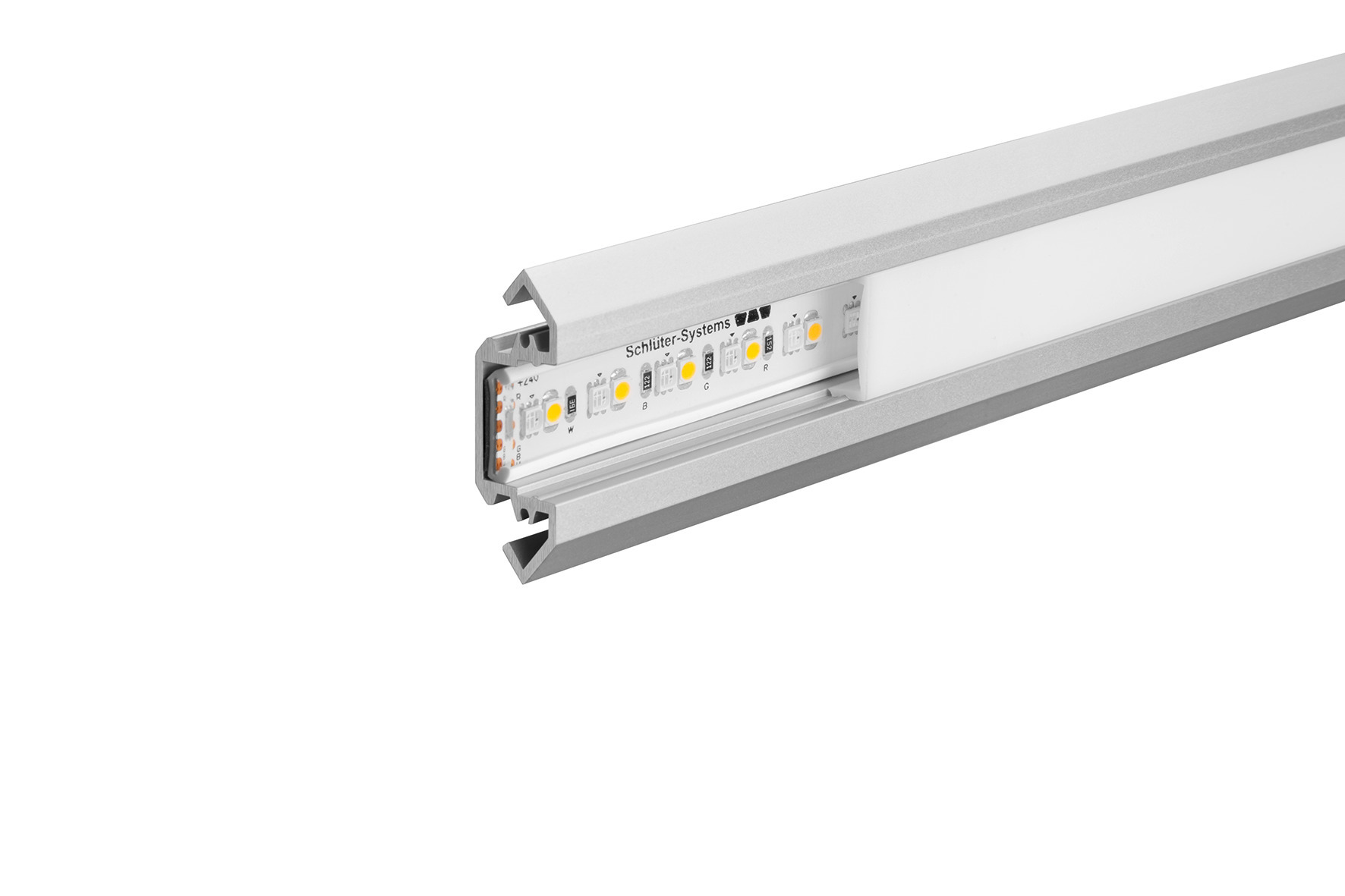 LIPROTEC-LLE 2,5m Aufnahmeprofil Ecke AE
